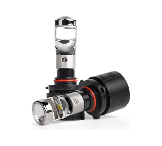 Светодиодные мини линзы Vizant цоколь HB3 9005 с чипом G-XPx3 6000lm 5000k xpx3hb3