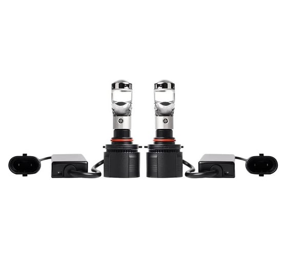 Светодиодные мини линзы Vizant цоколь HB3 9005 с чипом G-XPx3 6000lm 5000k xpx3hb3