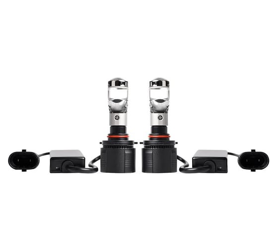 Светодиодные мини линзы Vizant цоколь HB4 9006 с чипом G-XPx3 6000lm 5000k xpx3hb4