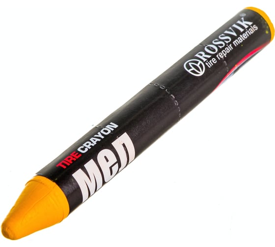 Мел для резины ROSSVIK 10 шт., желтый M.Y.X.10