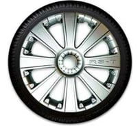 Декоративный колпак Lion RS-T серебристый (пруж.) 14" (2) (8) AK1437