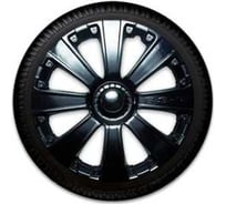 Декоративный колпак Lion RS-T черный глянец (пруж.) 13" (2) (8) AK1371