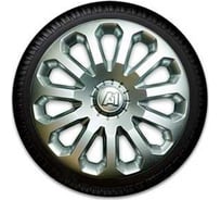 Декоративный колпак Lion А-1 серебристый (пруж.) 13" (2) (8) AK1301