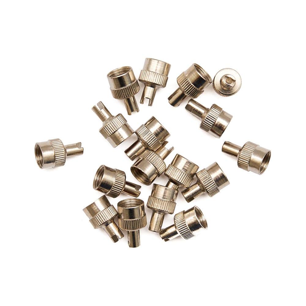 Колпачок для вентиля ROSSVIK металлический, 100 шт. DPC-019 - выгодная ...