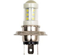 Автолампа диод SKYWAY H4 12-24V 18 диодов блистер 2-конт белая ближний, дальний свет S08202037