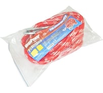 Буксировочный трос MEGAPOWER PREMIUM 7000 кг, 5 м, с крюками, в пакете M-75705P