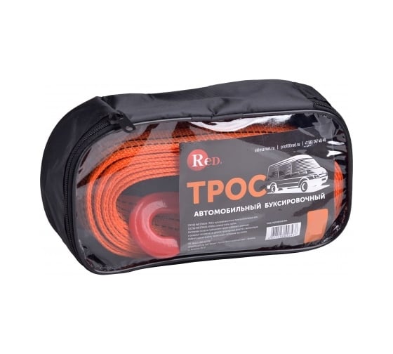Буксировочный трос в сумке RED 10т 5,5м RTS10 1