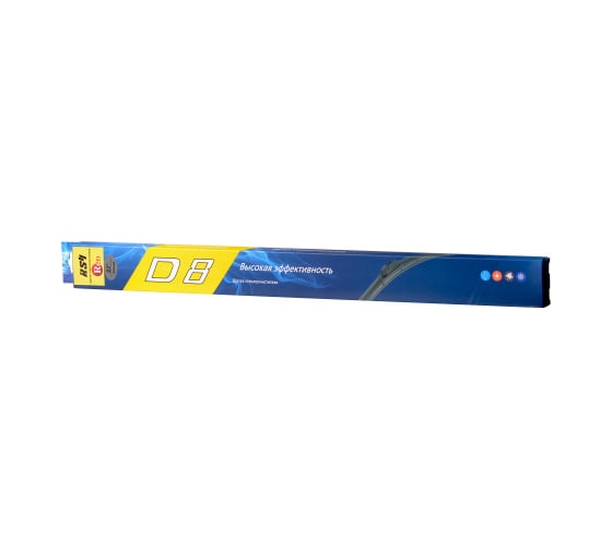 Бескаркасная щетка стеклоочистителя RED с переходниками 22-550 D8-22-550