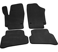 Автоковрики Allmone ЭВА черные, VOLKSWAGEN POLO, 2008-2015 г.в. 5014-4YL-H01S
