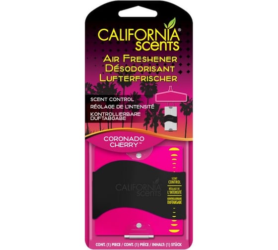 Бумажный подвесной ароматизатор California Scents Вишня Коронадо E301639500 1