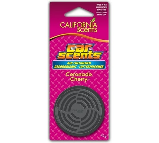 Ароматизатор California Scents Вишня Коронадо банка на блистере 1шт. 42г E301413600