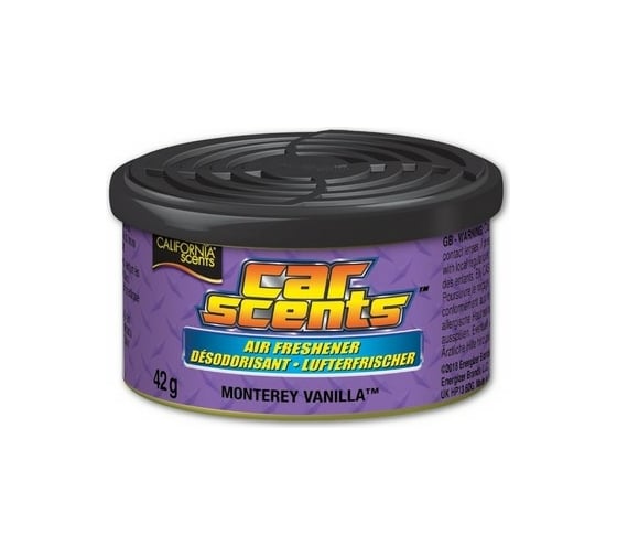 Ароматизатор California Scents Монтерейская Ваниль банка на блистере 1шт. 42г E301413900