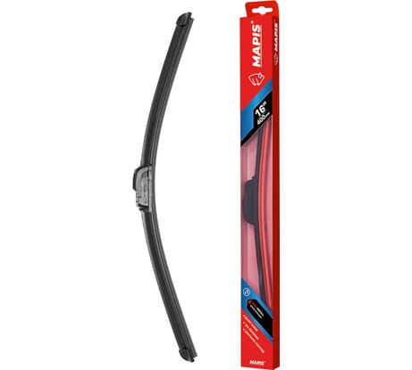 Бескаркасная щетка стеклоочистителя Mapis 16/40 см блистер 91940