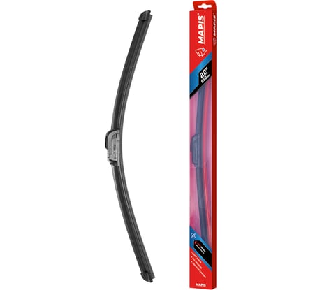 Бескаркасная щетка стеклоочистителя Mapis 22/55 см блистер 91955