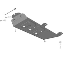 Защита MOTODOR сталь, 2 мм, РК Tank 300, Tank 500, 2021- 73107