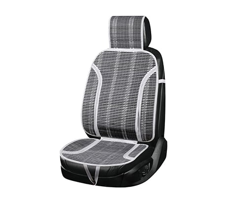 Накидка сиденья SKYWAY Summer-05 бамбук, с поддержкой спины, серый S01302030