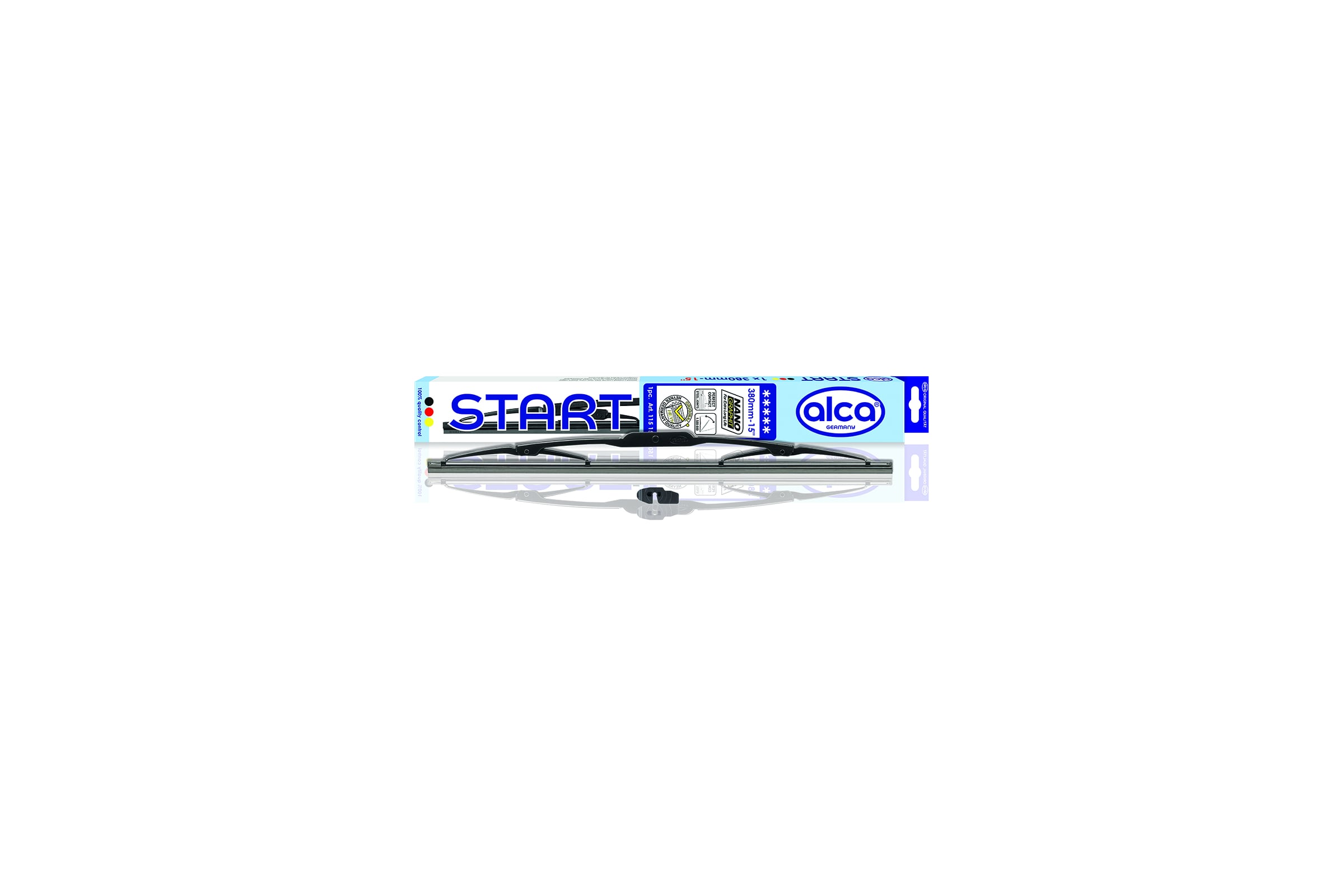 ЩеткастеклоочистителяSTART15/38смAlca115150