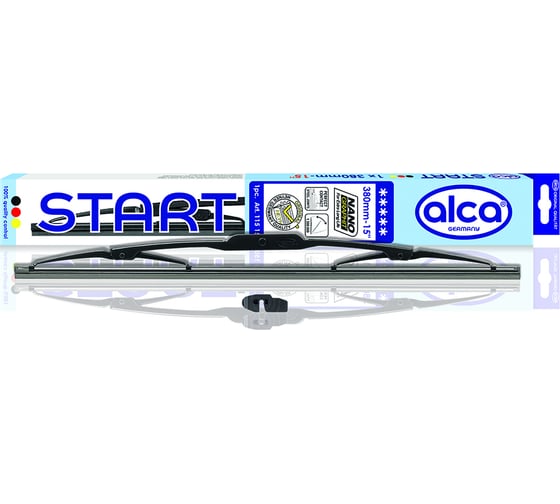Щетка стеклоочистителя START 15/38 см Alca 115150