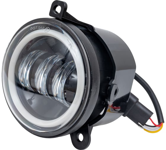 Cветодиодная фара SKYWAY OFF ROAD 125х92 мм круглая 12V/24V 30W 6000К 3 LADA Priora S07201086