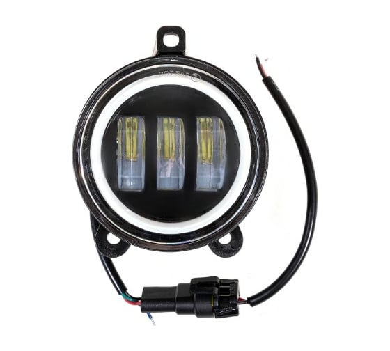 Cветодиодная фара SKYWAY OFF ROAD 125х92 мм круглая 12V/24V 30W 6000К 3 LADA Priora S07201086 1