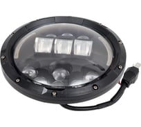 Светодиодная фара SKYWAY OFF ROAD 177х85 мм круглая 12V/24V 40W 6000К 12 Белый+желтый S07201083