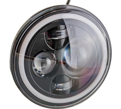 Светодиодная фара SKYWAY OFF ROAD 177х65 мм круглая 12V/24V 40W 6000К 4 Белый+желтый LADA Niva S07201079