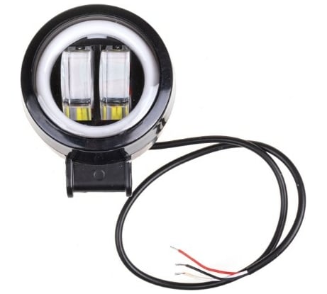 Cветодиодная фара SKYWAY OFF ROAD 75х90мм круглая 12V/24V 20W 6000К 2 S07201078