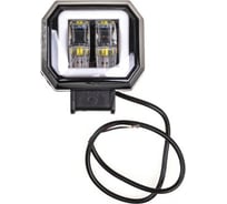 Cветодиодная фара SKYWAY OFF ROAD 73х80мм квадратная 12V/24V 20W 6000К 6 S07201077