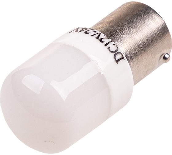Автолампа SKYWAY диод S25 (P21W) 12/24V 6 SMD диодов 1-конт BA15s белая, 2 шт. S08202045