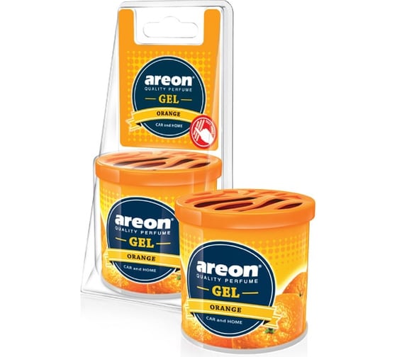 Ароматизатор Areon GEL CAN Blister Orange GCB02 1