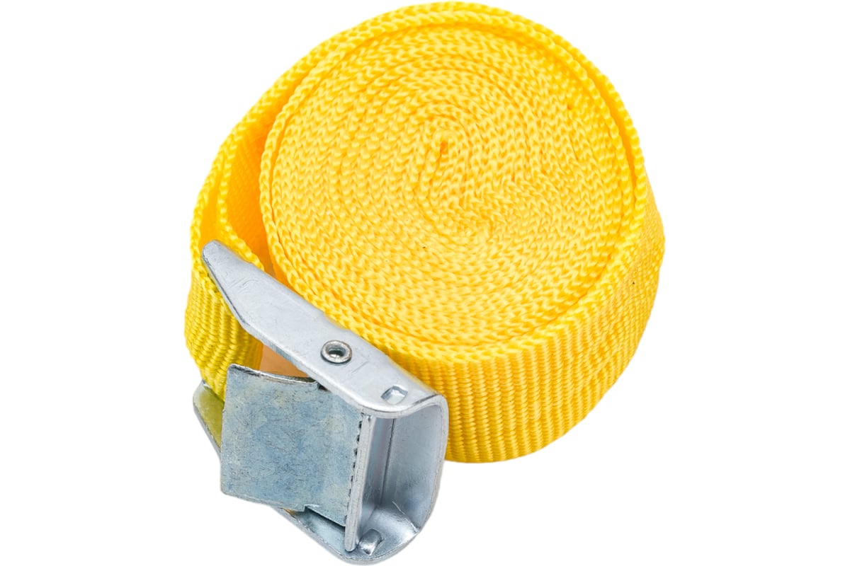 Стяжка для крепления груза DolleX 2.5 м х 25 мм, 0.7 т, с фиксатором, 2 ...