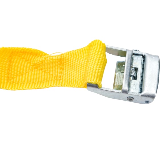 Стяжка для крепления груза DolleX 2.5 м х 25 мм, 0.7 т, с фиксатором, 2 шт. ST-252508