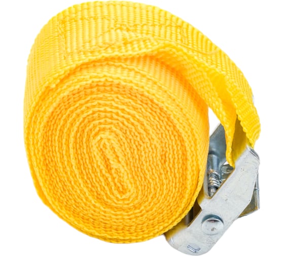 Стяжка для крепления груза DolleX 2.5 м х 25 мм, 0.7 т, с фиксатором, 2 шт. ST-252508