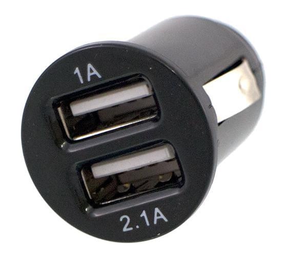 Прикуриватель-разветвитель DolleX на 2 гнезда USB, 1000 mA и 2100 mA PR-28 1