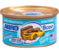 Ароматизатор на панель Abro Органик новая машина, без крышки AS-560-NC