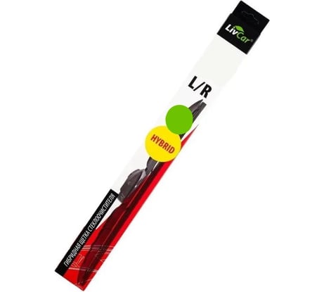 Щетка стеклоочистителя LIVCAR WIPER HYBRID гибридная 15"/380 мм LCDV1538H