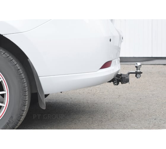Фаркоп PT Group ТСУ съемный квадрат RENAULT Logan 2014-/ Logan Stepway 2018- 07031501