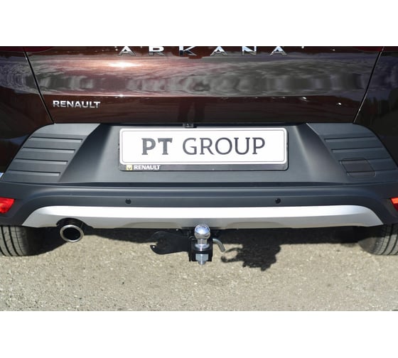 Фаркоп PT Group ТСУ съемный квадрат RENAULT Arkana 2019- 07061501