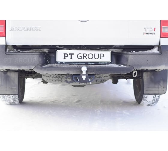 Фаркоп PT Group ТСУ со съемным квадратом, Volkswagen Amarok 2010-н.в. 20011501