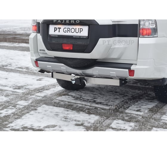 Фаркоп PT Group ТСУ со съемным квадратом, Mitsubishi Pajero 1999-н.в. 21021501
