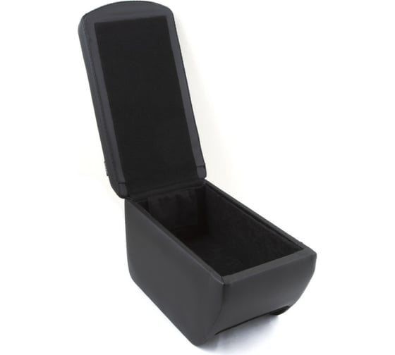 Автоподлокотник RESTIN для Skoda Octavia A7 2013-2020 г.в., черный, экокожа REST.789021