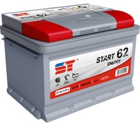 АКБ ST 62 А/ч о.п. art ток 600 242x175x175 низкий 569347s