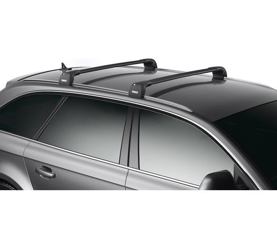 Багажник Thule WingBar Edge черного цвета на Fixpoint / интегр. рейлинги Длина дуг L/XL 9596B
