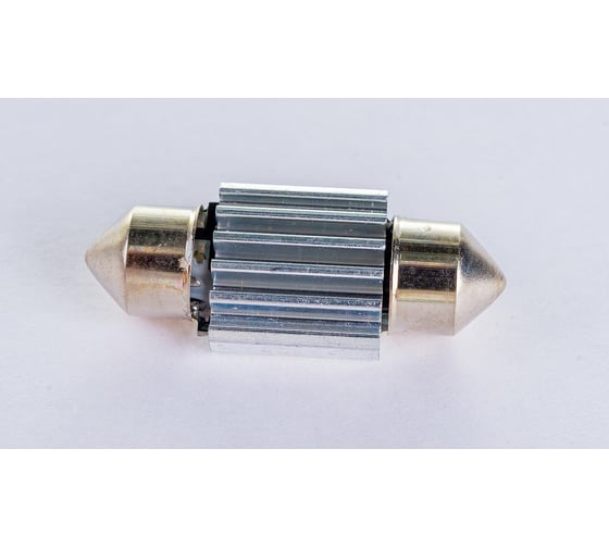 Автолампа SKYWAY диод T11 (C5W) 12V 18 SMD диодов 1-конт 31мм (CANBUS) белая в комплекте 2 шт S08201442