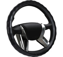 Оплетка руля AZARD Senator Vermont L, кожа, черная OPLS0712