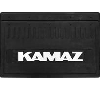Брызговик ДАЛИ-авто 35*52 KAMAZ резина, объемный, белая надпись, к-т DA-01430