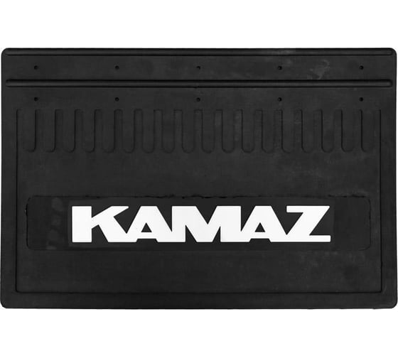 Брызговик ДАЛИ-авто 35*52 KAMAZ резина, объемный, белая надпись, к-т DA-01430 1