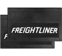 Брызговик ДАЛИ-авто задн. 580*360*7 Freightliner, резина, объемный, белая надпись, к-т DA-02188