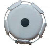 Колпак колеса ДАЛИ-авто 22.5", передний, пластик, белый DA-02911