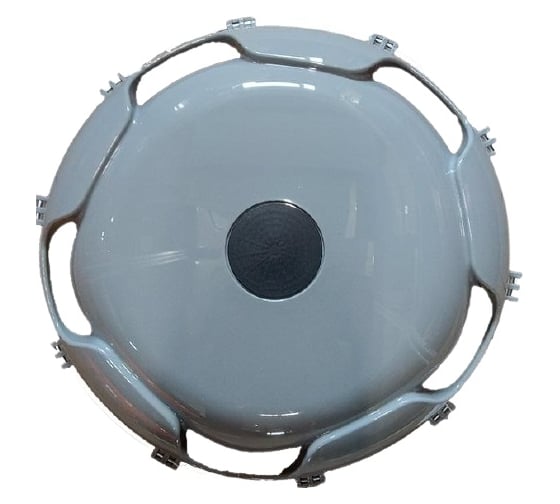 Колпак колеса ДАЛИ-авто 22.5", передний, пластик, серый DA-02915 1